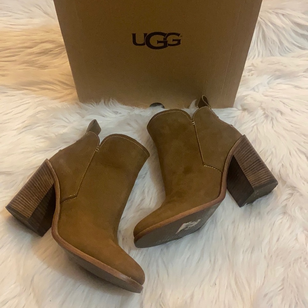 EUC, UGG Pixley Boot, Size 11, Chesnut, bootie